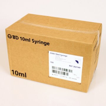 BD 락주사기 (Luer-Lok Syringe) 10ml 100개입 루어락 실린지 락시린지