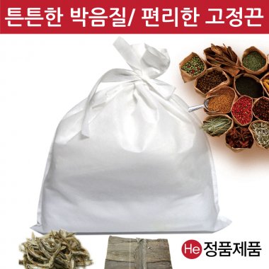 일회용 추출보자기 80X80cm 100장 부직포 첩약 다시백 국물 육수망 한약 달임 걸름망 중탕자루 보자기